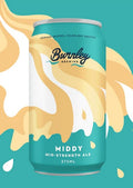 Burnley Brewing - Middy Mid-Strength Ale 3.5% 375ml