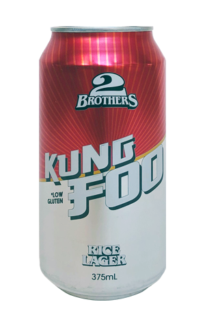 2 Brothers - Kung Foo Rice Lager 4.6% 375ml