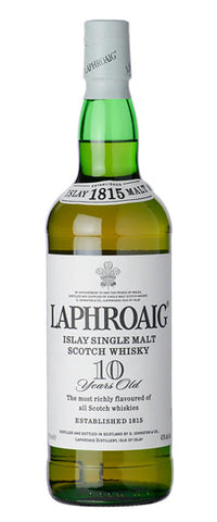 Laphroaig - 10 year old Islay single Malt Whisky 700MLc