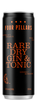 Four Pillars - Rare Dry Gin & Tonic 5.1% 250ml