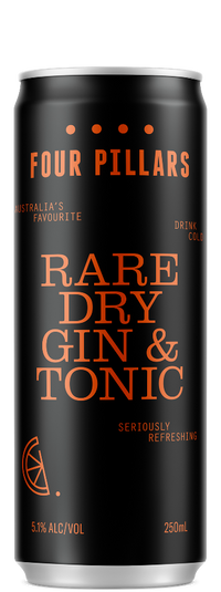 Four Pillars - Rare Dry Gin & Tonic 5.1% 250ml