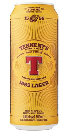 Tennents Lager Can 500ml