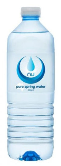 NU PURE SPRING WATER 600ML