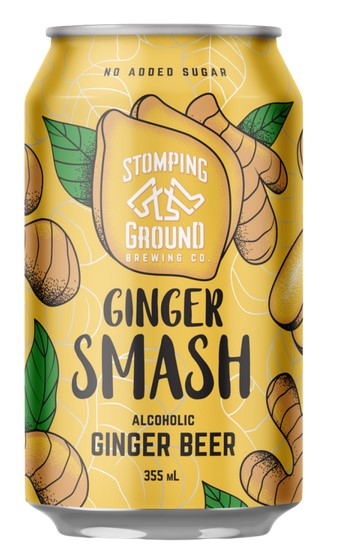 Stomping Ground - Ginger Smash Ginger Beer 4.2% 355ml
