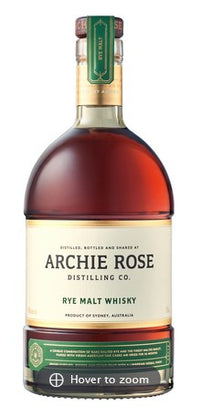 ARCHIE ROSE RYE WHISKY GB700ML