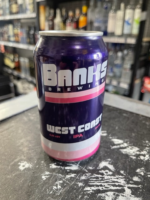 Banks - West Coast IPA 6.2% 355mlc