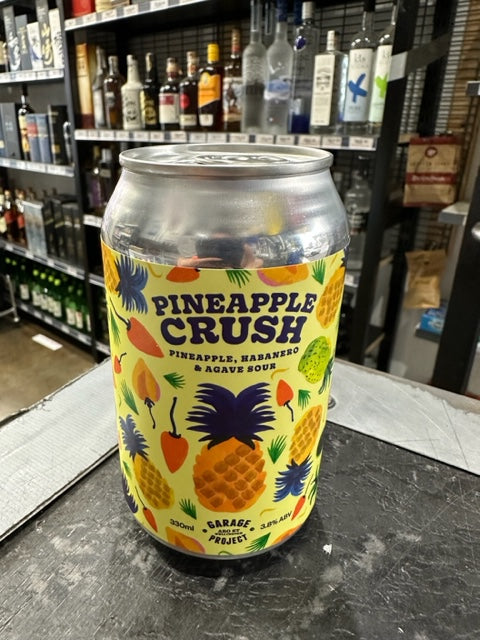 Garage Project - Pineapple Crush Pineapple,  Habanero & Agave Sour 3.8% 330ml