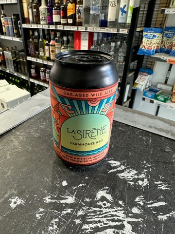 La Sirene - Farmhouse Red rose & hibiscus sour ale 5.5% 330MLc