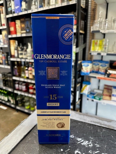 Glenmorangie - American Oak Bourbon Cask 15 YO Batch NO2 43% 700ML