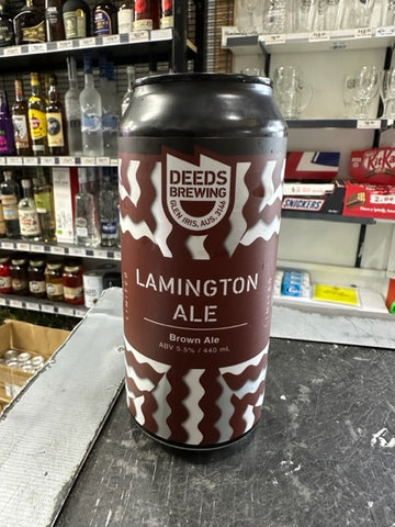 Deeds - Lamington Ale Brown ale 5.0% 440ML
