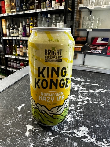 Bright - King Konge Norwegian Hazy IPA 6.5% 440ml