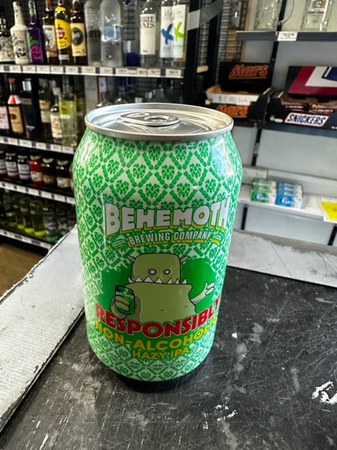 Behemoth - Responsibly Non Alc Hazy IPA 0.5% 355ml