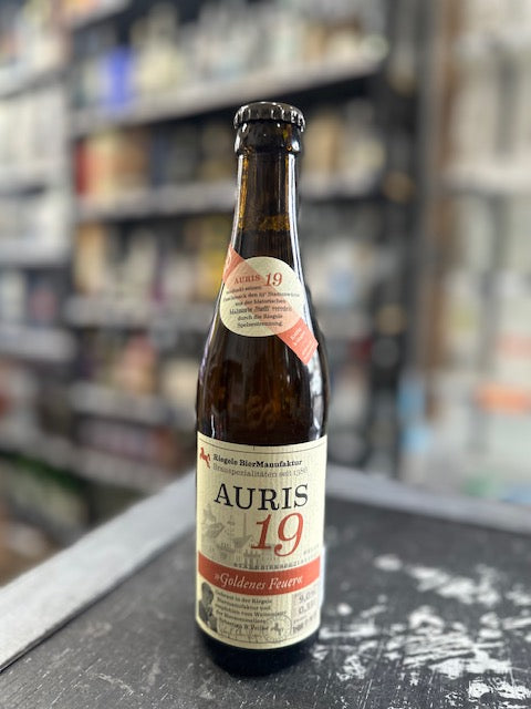 Riegele - 2025 new batch Auris 19 Goldenes Feuer Helle 9% 330ML