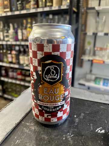 8 Wired - EAU Rouge Belgian Dubble Ale with Cherries 6% 440ML