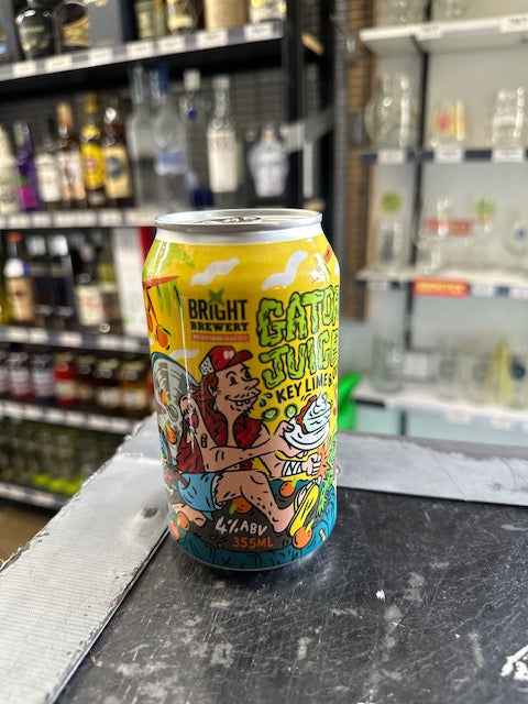 Bright Brewery - Gator Juice Key Lime & Orange Sour 4.0% 355ml