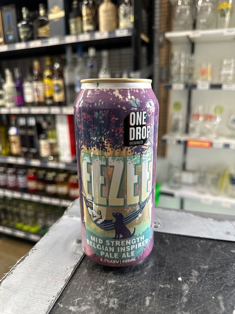 One Drop - Eezee Mid Strength Belgian Inspired Pale Ale 2.7% 440ml