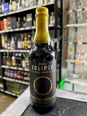 Fifty Fifty - Eclipse Laws Whiskey House Barrel BBA Imp Stout with four grain Straight Bourbon whiskey Barrels  12.3% 500MLc