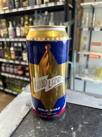 Good Land - Gold Star South Texas Lager 5.4% 440ml