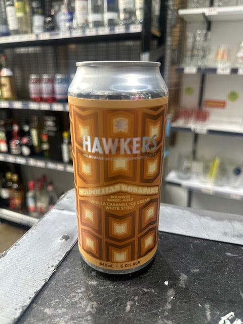 Hawkers - Neapolitan Bonaparte BBA Chocolate Ice Cream White Stout 2024 6.0% 440ml