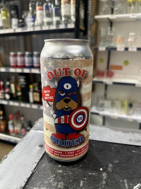 Rar Brewing - Out of Order Truth and Justice (raspberry cherry limeade pastry cream and lactose) 5% 473ML