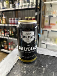 King River - Ballyblack Dry Irish Stout 4.8% 375ml