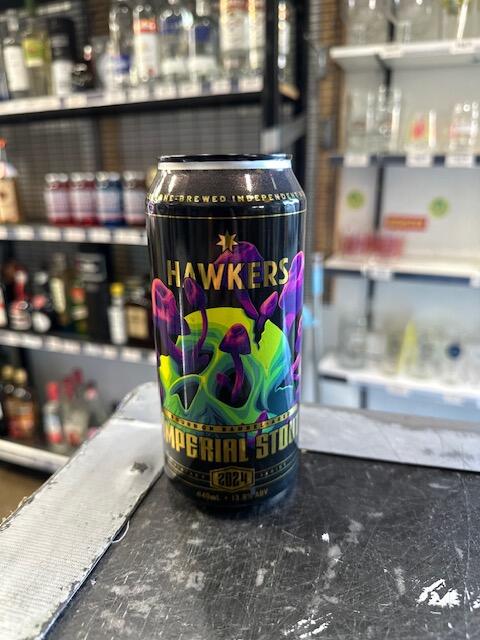 Hawkers - Bourbon Barrel-Aged Imperial Stout 2024 13.9% 440ml