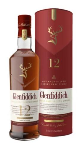 Glenfiddich 12 Amontillado Sherry cask finish 43% 700ML