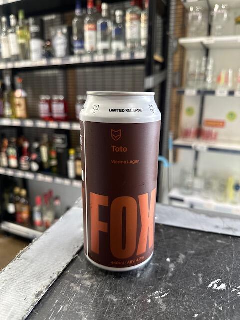 Fox Friday - Toto Vienna Lager 4.7% 440ml