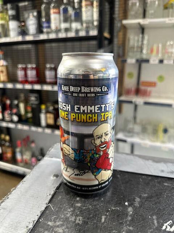 Knee Deep Brewing - Josh Emmett One Punch west coast IPA 6.5% 473ML