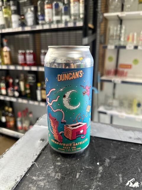 Duncan's - Grapefruit Satellite Hazy IPA 6% 440ml