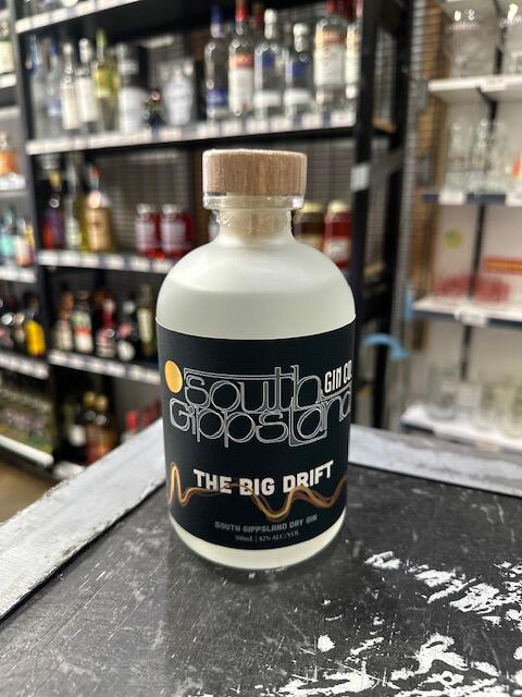 South Gippsland Gin - The Big Drift Dry Gin 42% 500ML