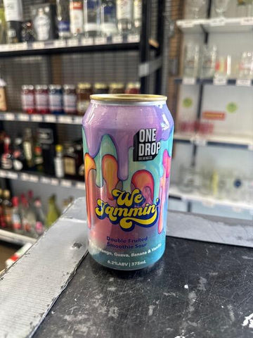 One Drop - 2025 Sept We Jammin' Double Fruited Smoothie Sour with Mango, Guava, Banana & Vanilla 6.2% 375ml