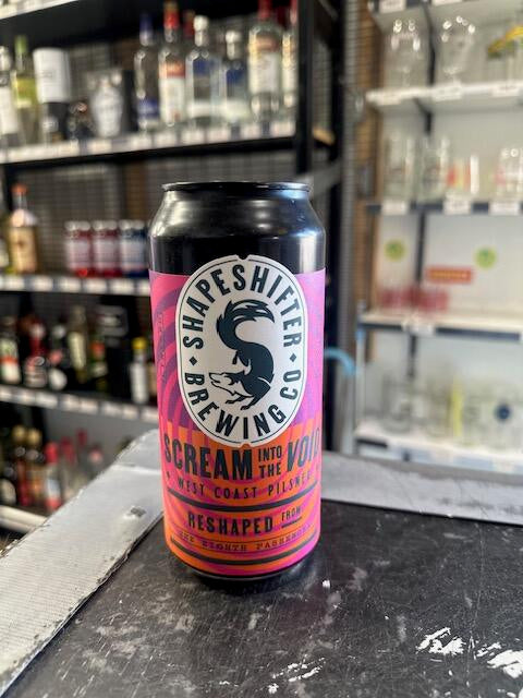 Shapeshiter - Scream into the void West Coast Pilsner 4.6% 440ML