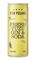 Four Pillars - Fresh Yuzu Gin & Soda 5.1% 250ml