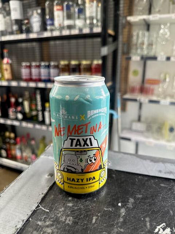 Blackman's - X Behemoth We Met In A Taxi Hazy IPA 6.3% 375ml