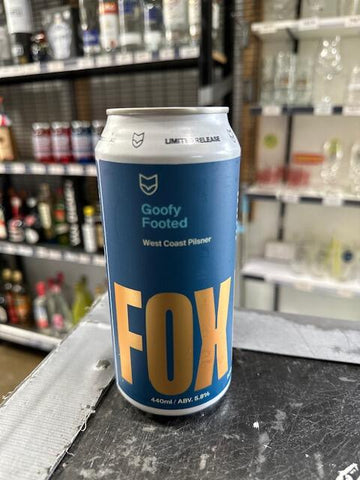 Fox Friday - Goofy Footed WC Pilsner 5.8% 440ml