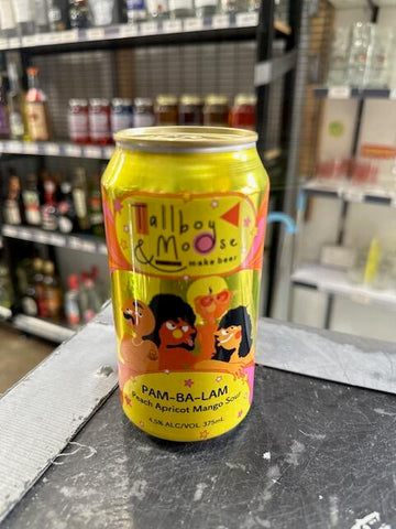 Tallboy & Moose - Pam-Ba-Lam Peach Apricot Mango Sour 4.5% 375ML