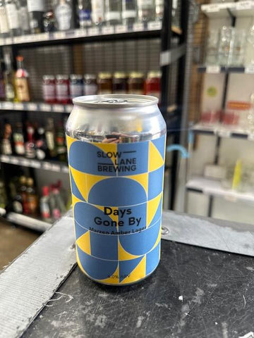 Slow Lane Brewing - Days Gone By Marzen Amber Lager 6% 375ML