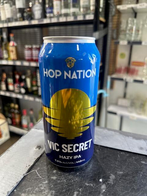 Hop Nation - Vic Secret Hazy IPA 7.0% 440ml