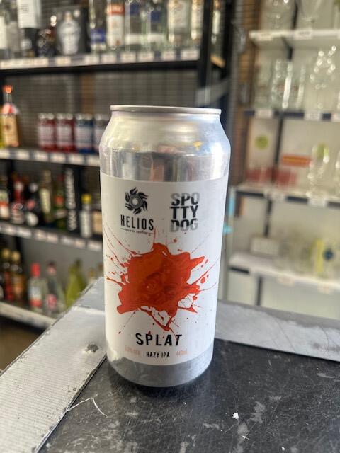 Helios - X spottyDog Splat Hazy IPA 6% 440ML