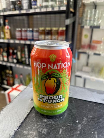 Hop Nation - Proud As Punch Non Alc Mango Sour 0.5% 355ml