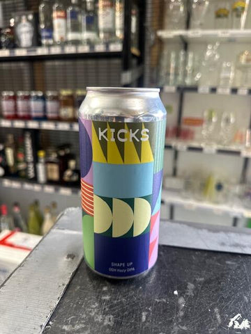 Kicks Brewing - Shape Up DDH Hazy DIPA 8.5% 440ML