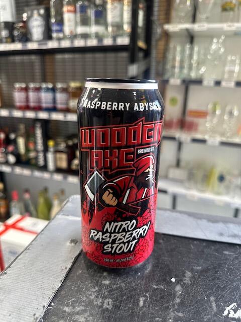 Wooden Axe - Raspberry Abyss Nitro Raspberry Stout 6.2% 440ml