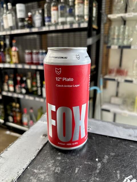 Fox Friday - 12 Plato Czech Amber Lager 4.4% 440ml