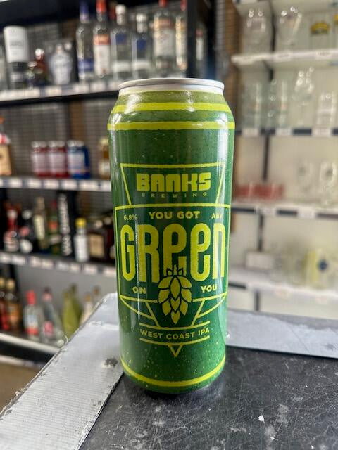 Banks - You Got Green On You West Coast IPA 6.8% 500ml