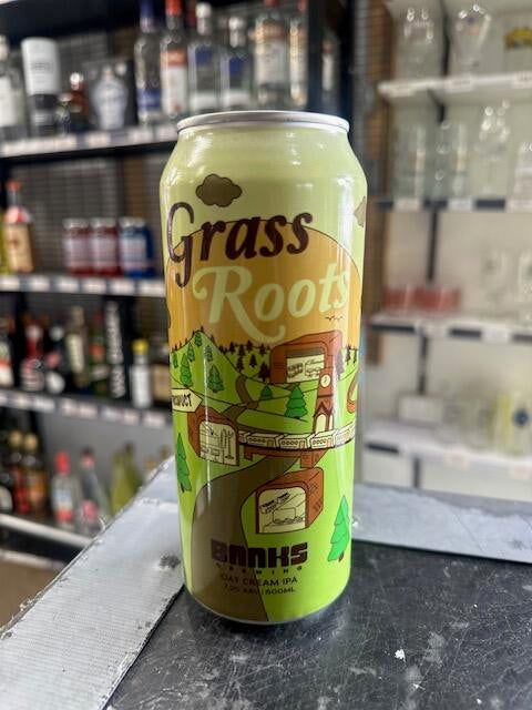 Banks - Grass Roots Oat Cream IPA 7.2% 500ml