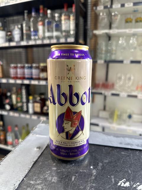 Greene King - Abbot Premium Ale 5.0% 500ml