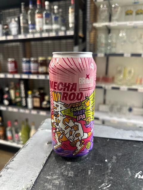 Bright - Mecha Roo Yuzu Sour Hazy IPA 2024 XMAS batch 6% 440ML