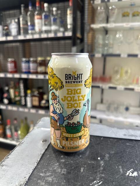 Bright - Big Jolly Boi west coast Pilsner 5.3% 440ML