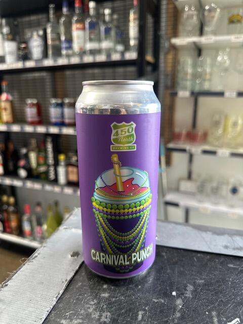 450 North - Carnival Punch (Passionfruit, grape, lemonade & sweet Cherry) Slushy XL Smoothie Sour 5.3% 473ML